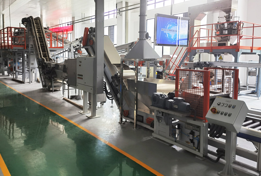 精制（篩分類）數(shù)字化生產(chǎn)線